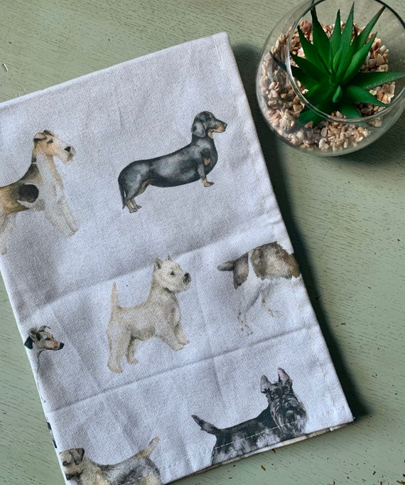 Voyage Woof Tea Towels Hand-sewn Pure Cotton Set of 3 - Etsy UK