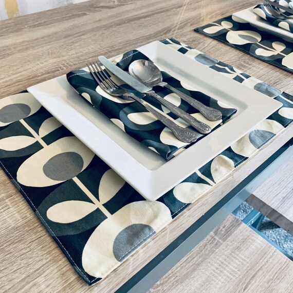 Orla Kiely Table Linen Table Runner Napkins Placemats Etsy UK