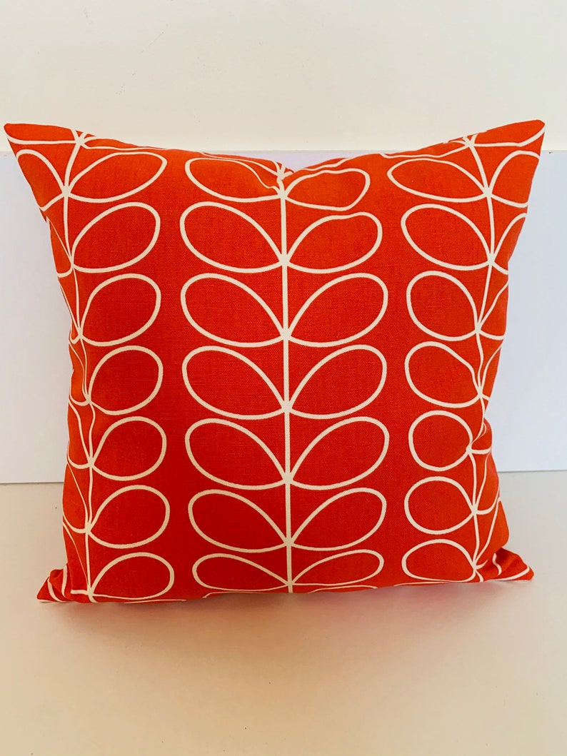 Orla Kiely Cushion Cover 100 Cotton Cushion Cover Etsy