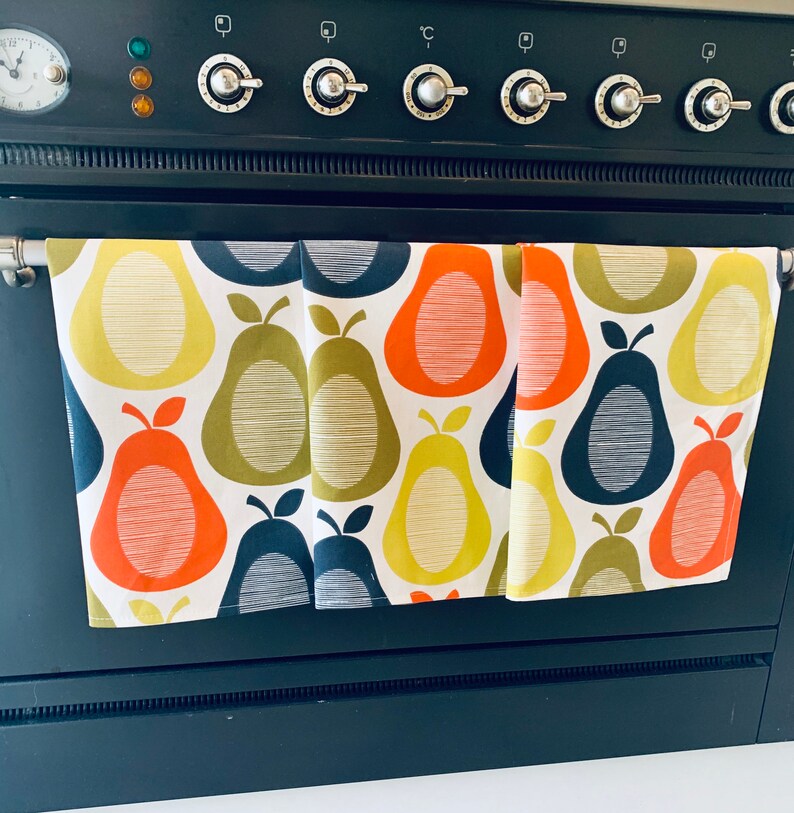 Orla Kiely Kitchen Tea Towels 45cm x 60cm Set of 3 Singles Etsy