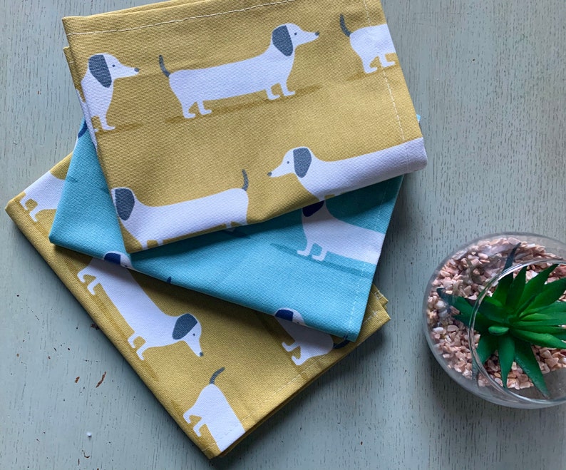 Dachshund Dog Cotton Filled Pyramid Door Stop Fabric Weight Etsy