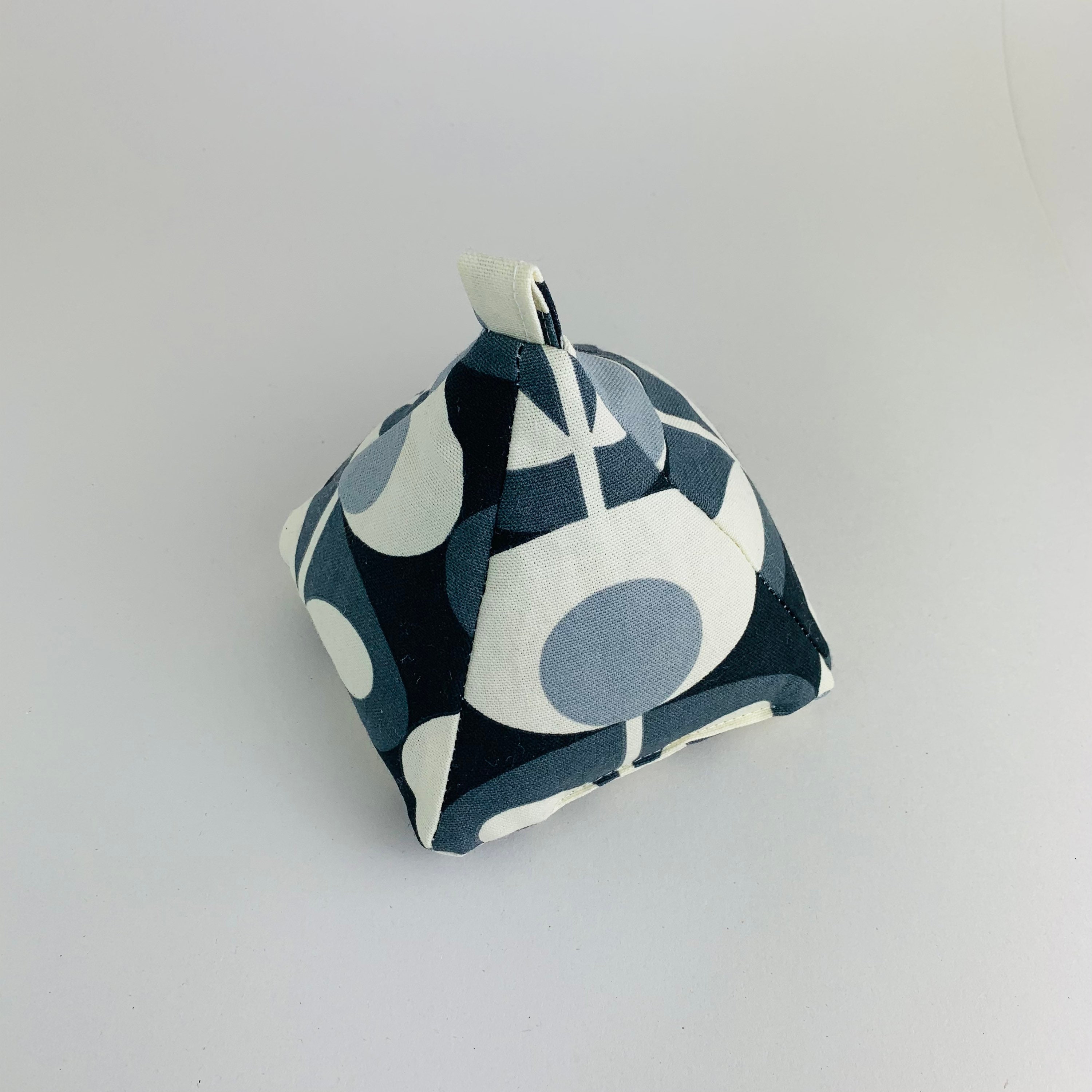 Orla Kiely Filled Pyramid Door Stop Fabric Weight Grey Oval - Etsy UK