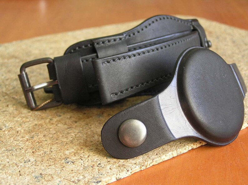 Best Leather Watch Straps >> Black Watch Strap 22mm Genuine Leather Watch Cuff Bracelet Men Watch Band With Cup Handmade Vintage Style Best Friend Gift Best Leather Watch Straps >> Black Watch Strap 22mm Genuine Leather Watch Cuff Bracelet Men Watch Band With Cup Handmade Vintage Style Best Friend Gift