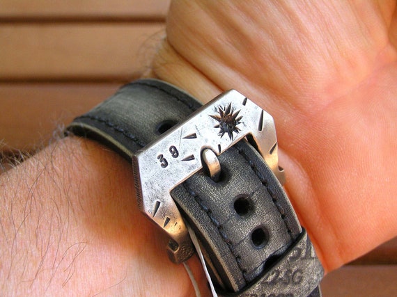 Watch Buckle 22mm Titanium. Handmade Watch Buckle for Panerai