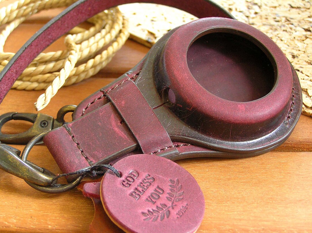 Pocket Watch Band. Brown Leather Strap for Pocket Watch Etsy