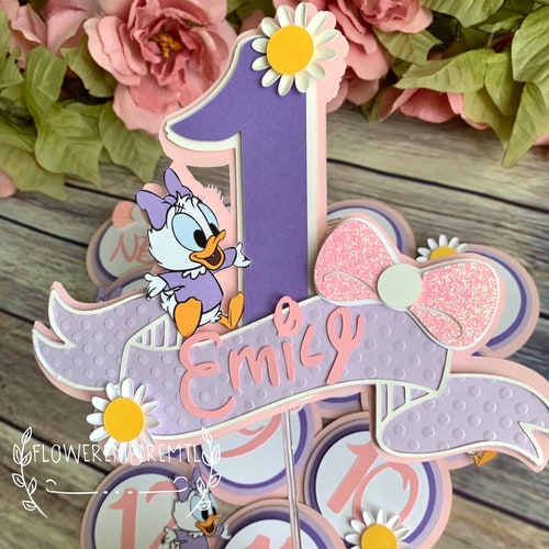 Daisy Duck Cake Topper Etsy