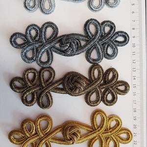 Alamaro trimmings VARIOUS COLORS! Toggle button closures
