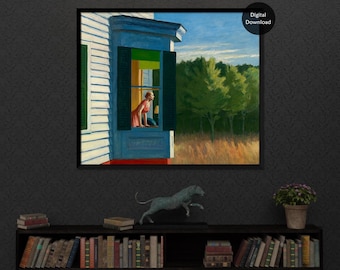Edward Hopper Cape Cod Morning Print: Mid-Century Modern Wall Art (Digital Download)