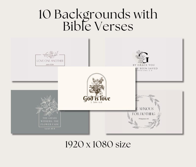 A collection of Christian minimalist background wallpapers featuring soft beige & grey designs, simple layouts, and faith-inspired themes for phones, iPads and desktops.