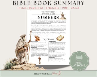 Numbers Bible Study Guide, Bible Made Easy, Bible Summary Printable, Bible Summary Guide, Bible Chapter Summary, Sunday school activities