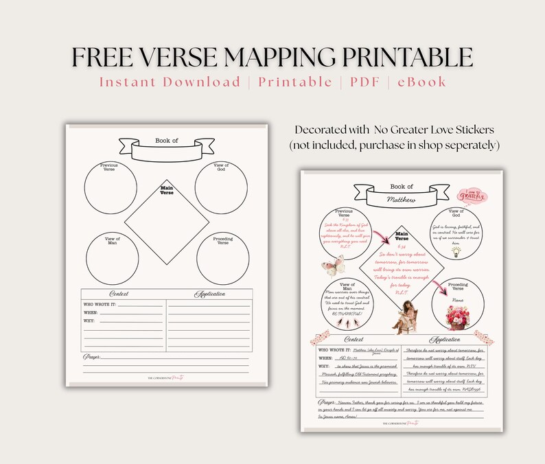 Growing in Faith Scripture Writing Plan, Daily Bible Study Printable ...