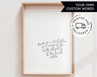 Customized handwriting paper house