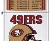 Limited Edition San Francisco 49ers Super Bowl Zippo Lighter Coin Set