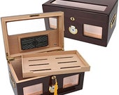 Versailles Glass Top 100 Cigar Humidor
