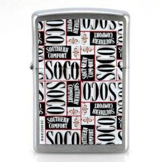 Retired 2006 Southern Comfort Logo Zippo Lighter Etsy