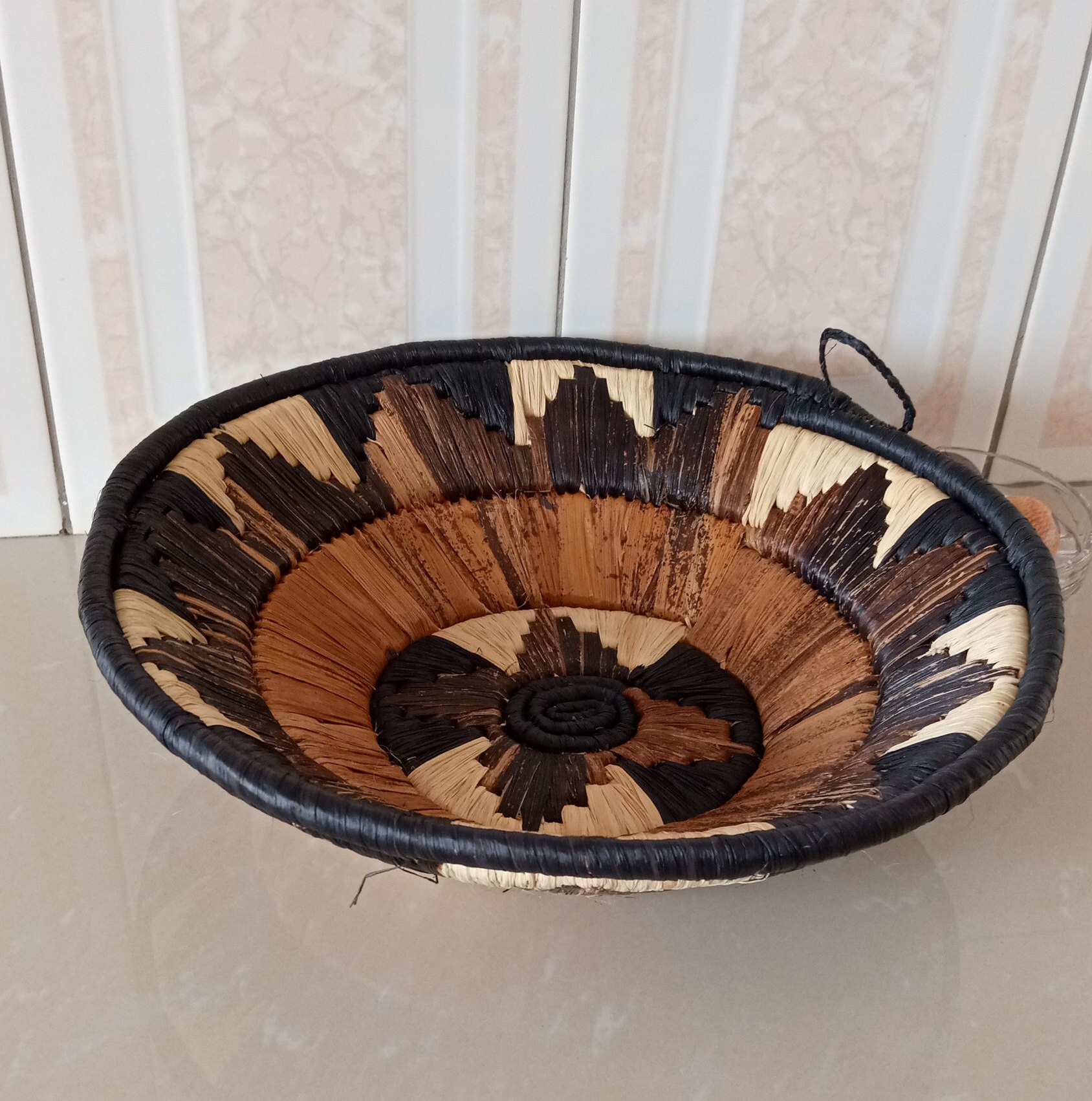 ON SALE African Woven Wall Baskets Small African Baskets Etsy