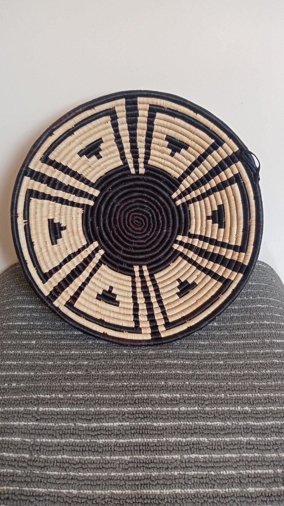 ON SALE Africa Wall Basket Bowl African Woven basketFruit Etsy