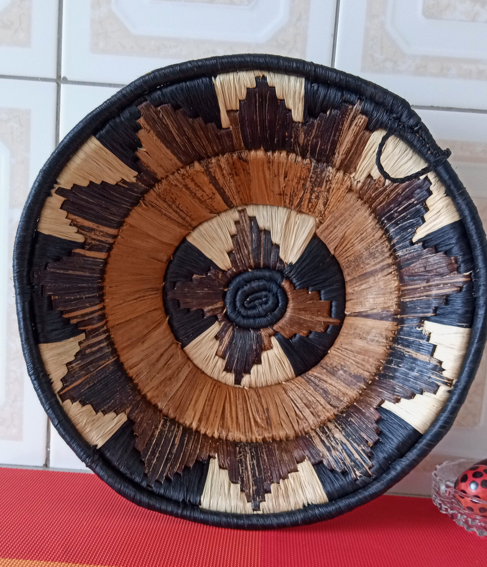 ON SALE African Woven Wall Baskets Small African Baskets Etsy