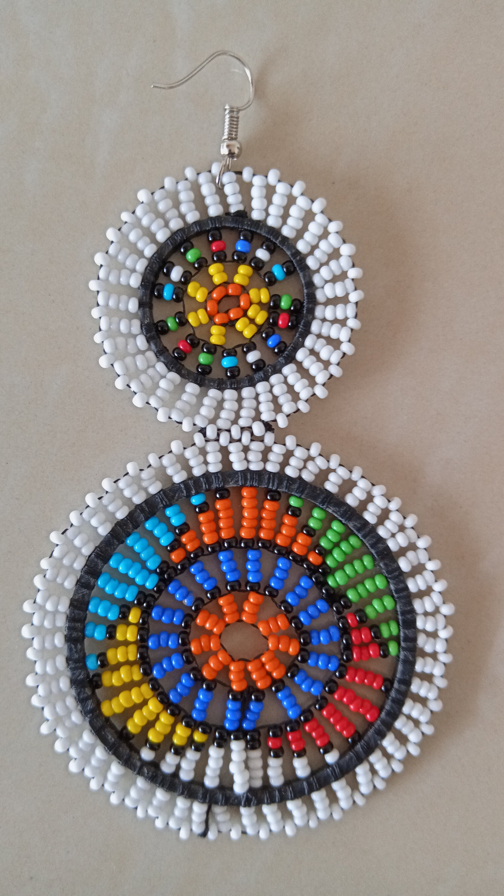 ON SALE Zulu Beaded Earrings African Beaded Earrings African Etsy