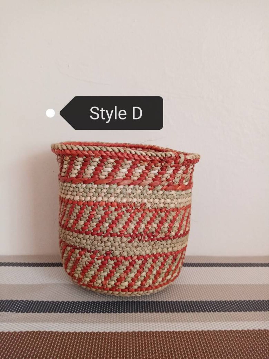 EN VENTA Set de 4 cestas De Iringa Tejidas Pequeñas Cesta | Etsy