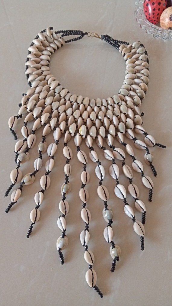 African seashell necklace sale