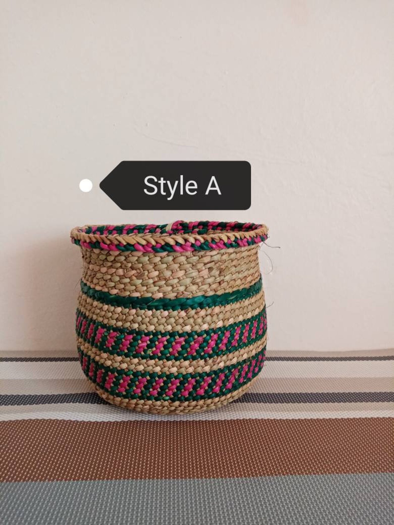 EN VENTA Set de 4 cestas De Iringa Tejidas Pequeñas Cesta | Etsy