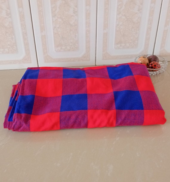 Masai Shuka/african Maasai Blanket/masai Plaid Throws/masai 