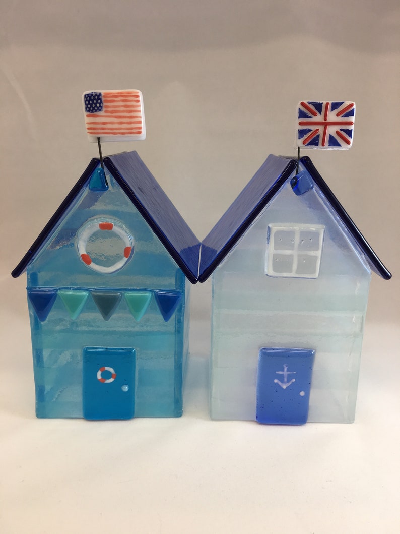 Cricklade Glass Fused Glass Beach Hut Tutorial Etsy