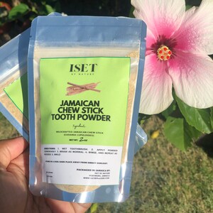 Jamaican Chew Stick Tooth Powder