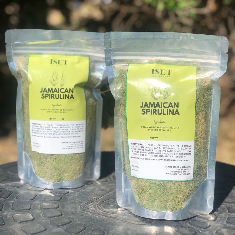 Jamaican Spirulina Ocean Wildcrafted Etsy