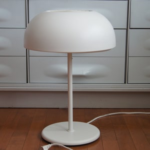 NYMANE large white table lamp for IKEA Rare model 1990's Dlg Panthella by Louis Poulsen Space Age Lamp Postmodern Table Lamp image 6