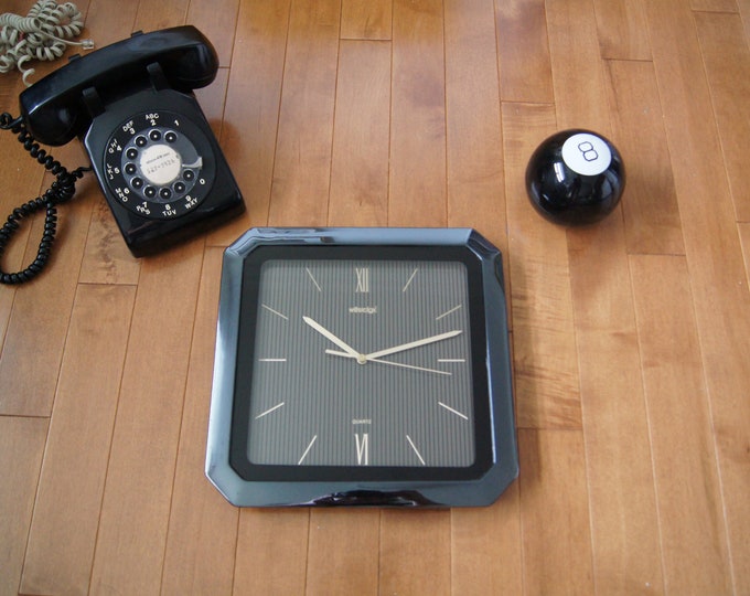 Vintage Westclox Wall Clock by Quartz Westclox Wall Clock Etsy