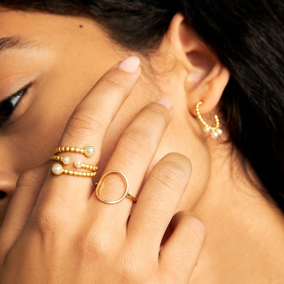 Bague or minimaliste hotsell