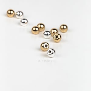 925 Silver Replacement Ball, Barbell Replacement Ball, 3mm Barbell Ball, 20g Piercing Ball