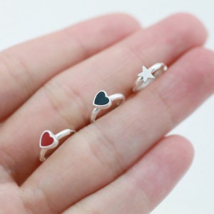 Créole du cartilage, argent sterling 925, cerceau Huggie, cerceau d'oreille, boucle d'oreille Huggie, boucle d'oreille délicate, boucle d'oreille petit cartilage, lobe d'oreille, boucle d'oreille Helix