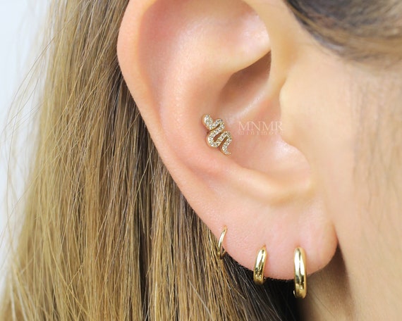 Sparkly tragus earrings deals