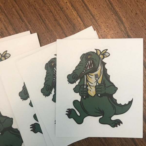 Grateful Dead Alligator Sticker