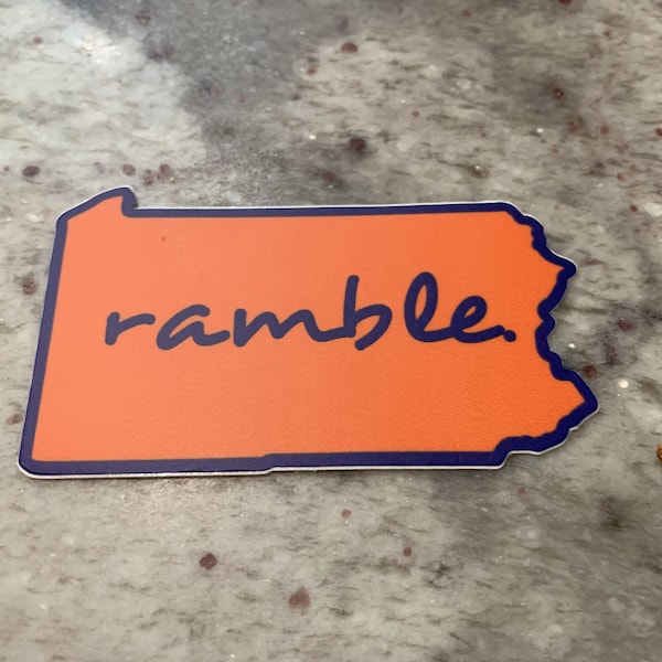 Pennsylvania "Ramble" Sticker