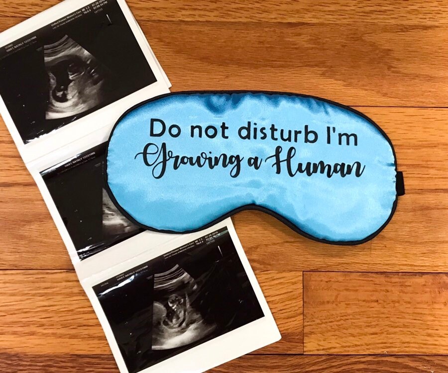 Pregnancy Silk Eye Masks. Momtobe Gift Don't Disturb I Etsy