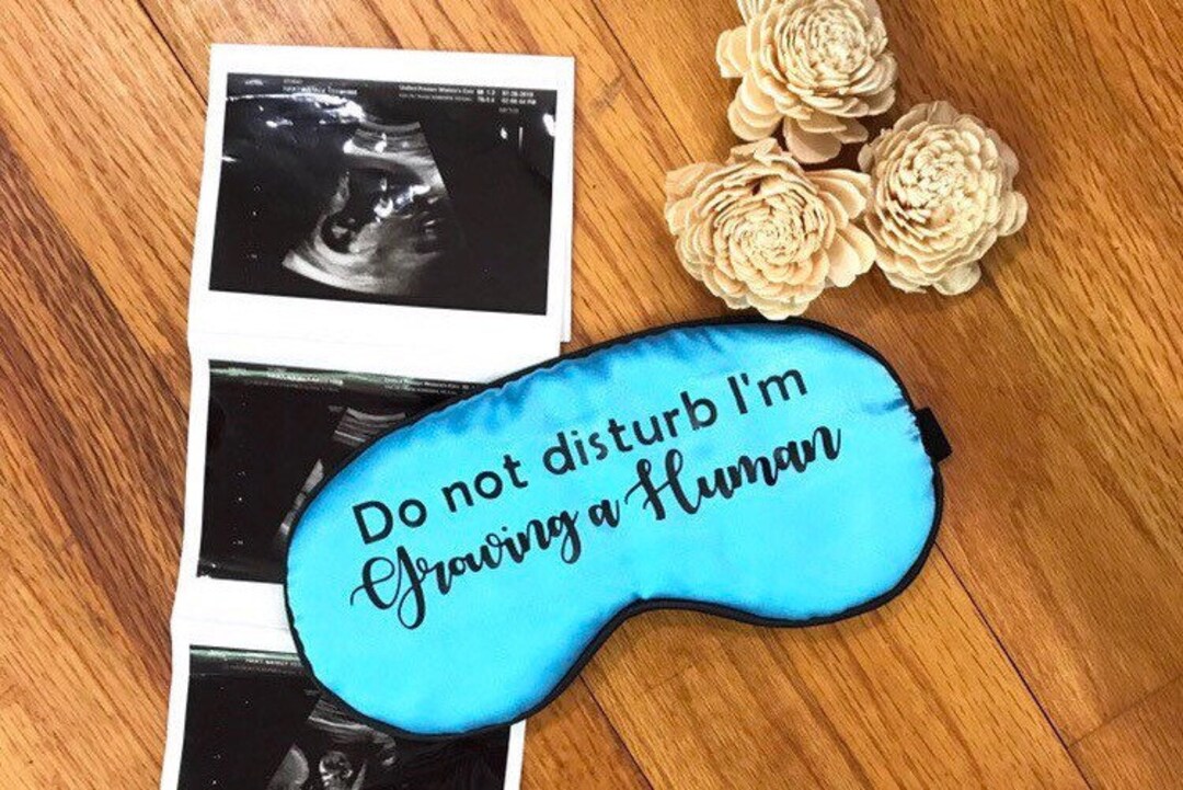 Pregnancy Silk Eye Masks. Momtobe Gift Don't Disturb I Etsy