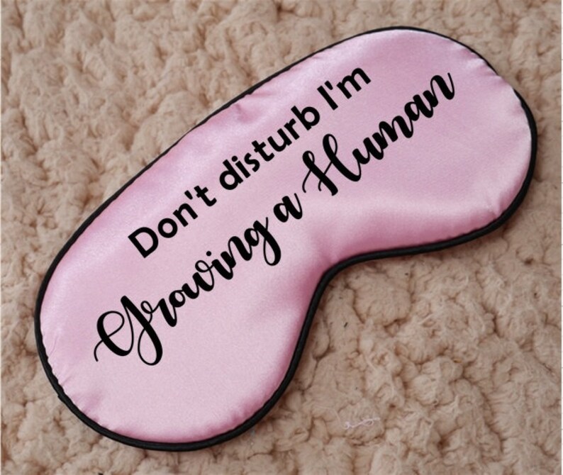 Funny Pregnancy Silk Eye Masks. Don't Disturb I Am Etsy