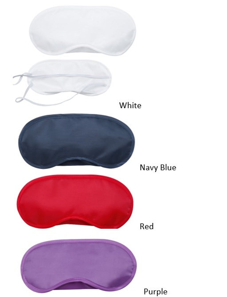 Custom and Personalized Eye Masks. Bridal Party Sleepover Etsy