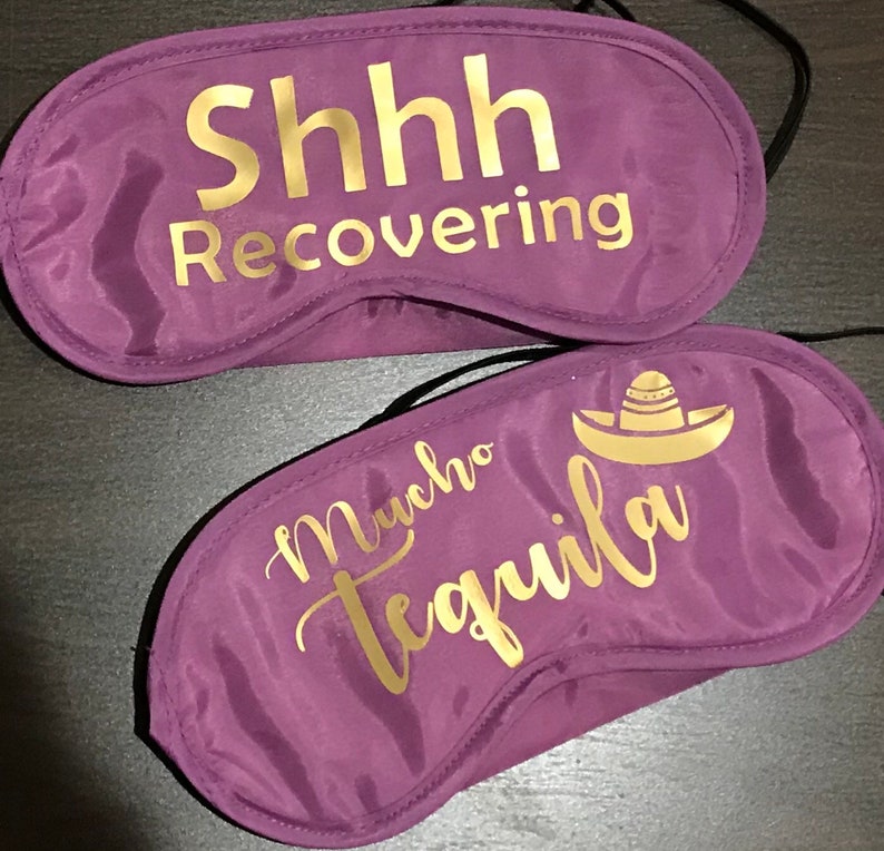 Eye Masks. Funny Hangover Gift Custom Sleepover Masks. Etsy