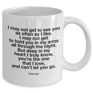 I Love You Mug Wife Coffee Mug Gifts for Her Gifts for Wedding Anniversary Birthday Gifts for Wife Gift I Miss You Coffee Mug Cup Novelty