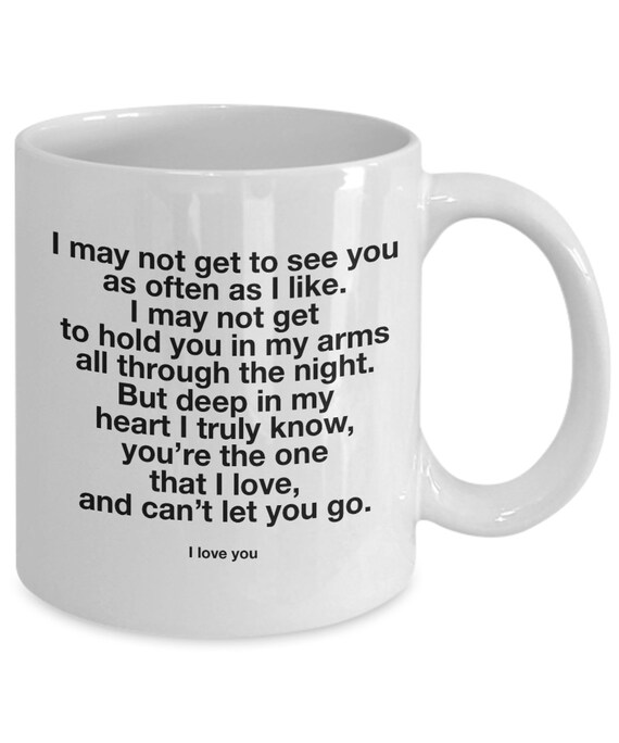 I Love You Mug: Sentimental Wife Anniversary Gift