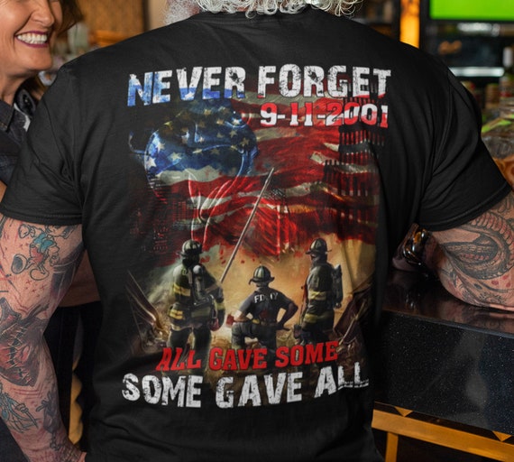 911 20th Anniversary Tee 9-11 Memorial Day Shirt Never | Etsy