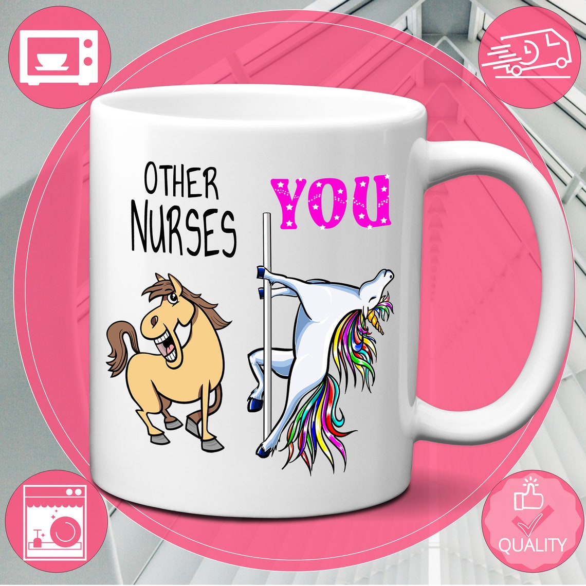 Funny Nurse Gift Nurse Mug Nurse Staff Gift Idea Nurse Etsy