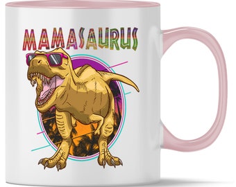 Gifts for Mom, Mamasaurus Coffee Mug, Mom Gifts, Mothers Day Gift, Mom Mug, Mom from son, Mom from daughter, Gift Mothers Day Cute Mug