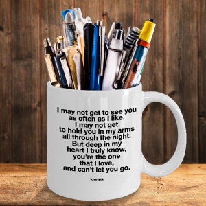 I Love You Mug: Sentimental Wife Anniversary Gift imagem 2