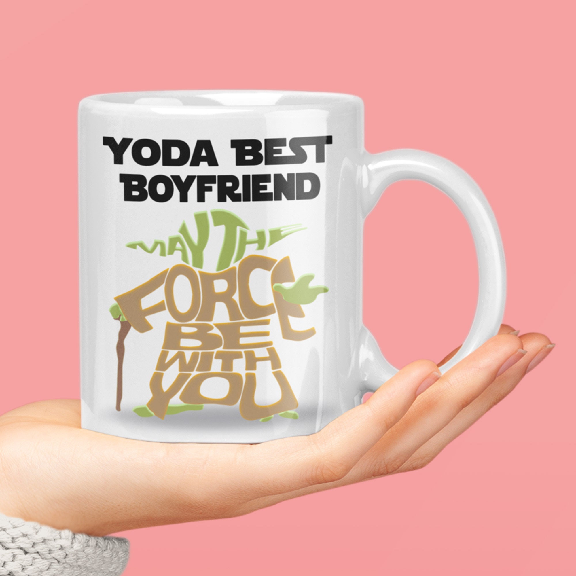 Yoda Best Valentine 15 oz. Graphic Mug – Brownbottle Burlap